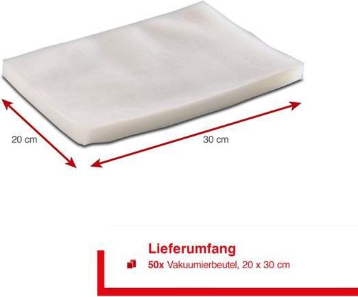 Image du produit Solis Sachets sous vide 20 x 30 cm (50x) (50 x)