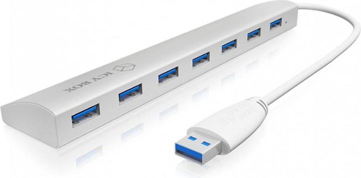 Actual product image Icy Box Ib-Ac6701 (USB-A, 7 Ports)