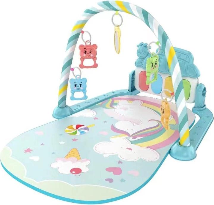 Image du produit Activity Board Bébé Fitness Stand Jouet Bébé Musique Pied Piano Nouveau-né à quatre pattes