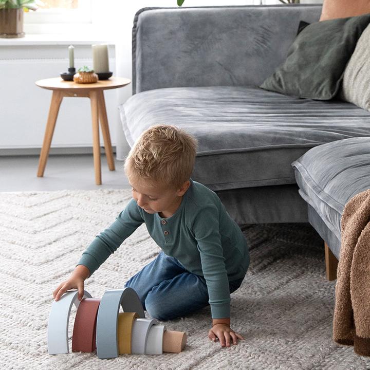 Produktbild Little Dutch Regenbogen Stapelspiel