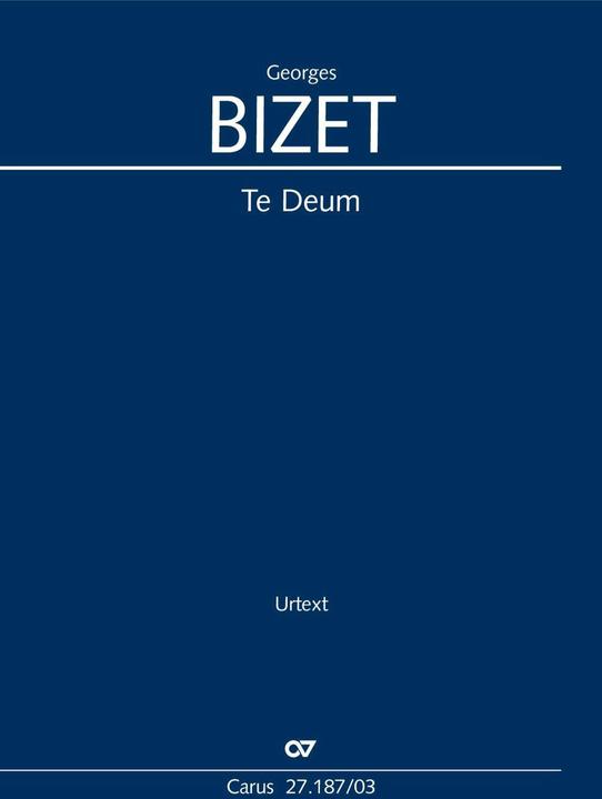 Immagine prodotto Te Deum (riduzione per pianoforte) (Latino, Georges Bizet, 2023)