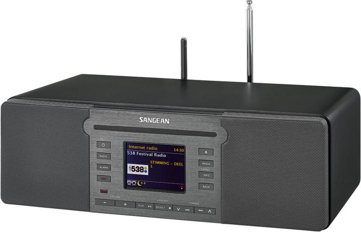 Produktbild Sangean DDR-66BT (SmartLink 9) (Internetradio, DAB+, FM, Bluetooth, WLAN, NFC)