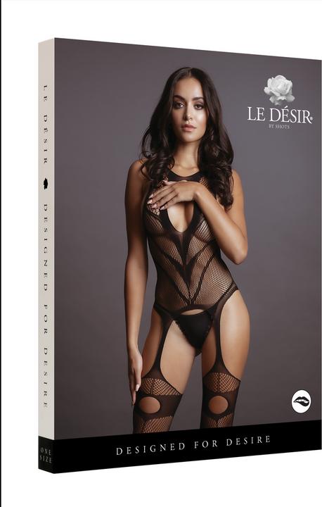 Image du produit Le Désir Suspender Bodystocking (Taille unique)