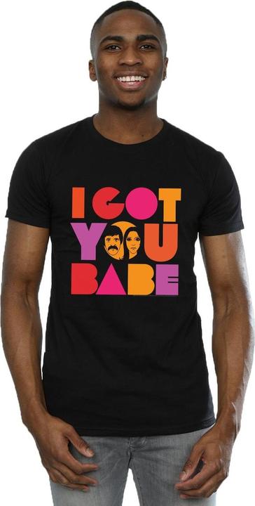 Immagine prodotto Sonny & Cher I Got You Maglietta Uomo (XXL)