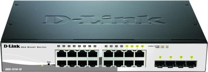 Image du produit D-Link Dgs-1210-16 (16 Ports)