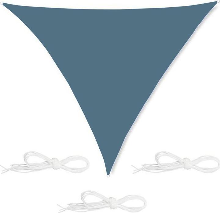 Image du produit Fs-Star Voile d'ombrage 3.6x3.6 x 3.6m bleu acier (3,6 x 3,6 x 3,6 m)
