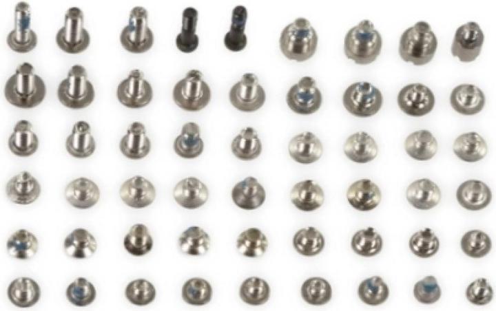 Foxconn iPhone 5S Complete Screw Set with 54 Screws Pentalobe silver (Tool, iPhone 5S)