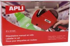 Produktbild Apli Preisauszeichner 101418, rot, 1-zeilig