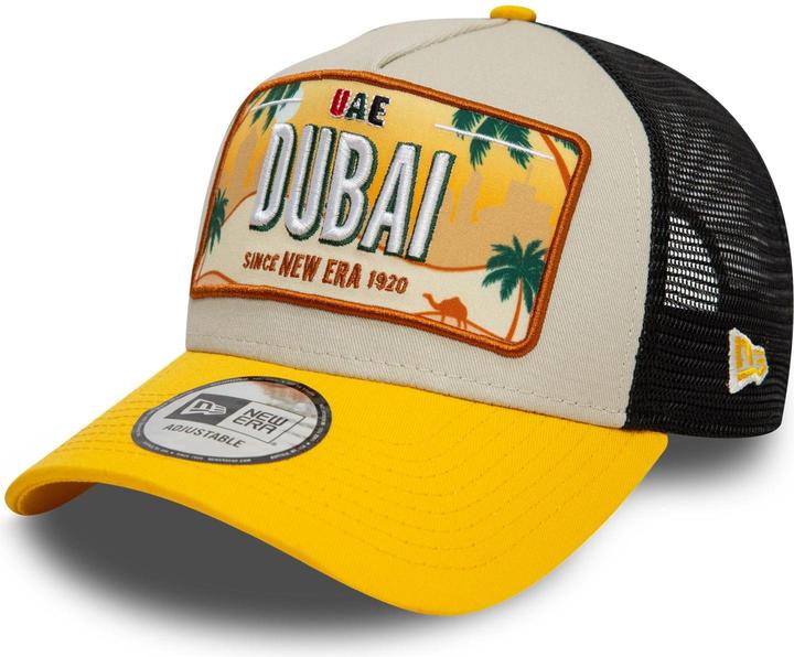 Produktbild New Era Trucker Cap - License Plate Uae Dubai (One Size)