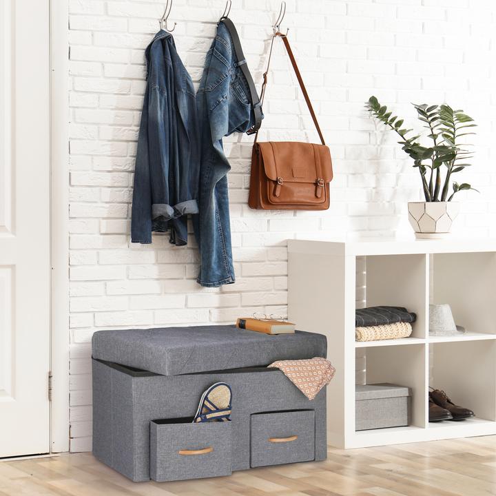 Actual product image Relaxdays Storage Bench (80 cm)