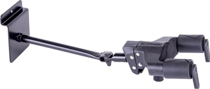 Actual product image Hercules GSP40SB PLUS Guitar wall bracket for profile wall, long (Electric guitar, Ukelele, Mandolin)