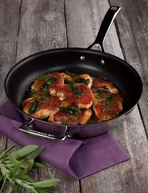 Image du produit Le Creuset 3 plis (28 cm, Poêle à frire, Acier inoxydable)