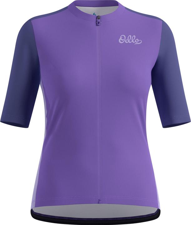 Actual product image Odlo Women's Essential Heritage Print Shirt S/S FZ (M)
