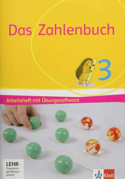 Image du produit Das Zahlenbuch / Arbeitsheft mit Übungssoftware 3. Schuljahr. Allgemeine Ausgabe ab 2017 (Allemand, Gerhard N. Müller, Ralph Schwarzkopf, Daniela Götze, Melanie Bischoff, Birgit Hess, Erich Ch. Wittmann, Marcus Nührenbörger, Diana Hunscheidt, 2018)
