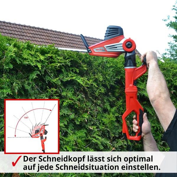 Actual product image Hecht Elektro Teleskop Heckenschere (Electric hedge trimmer)