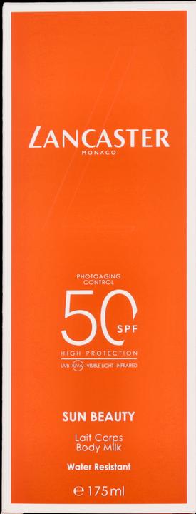 Actual product image Lancaster Body Milk Sun Protection Factor 50 (re) (Suntan lotion, SPF 50, 175 ml, 150 g)