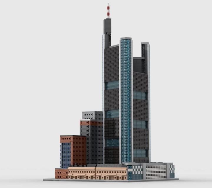 Actual product image Blue Brixx Pro 102711 Commerzbank Tower