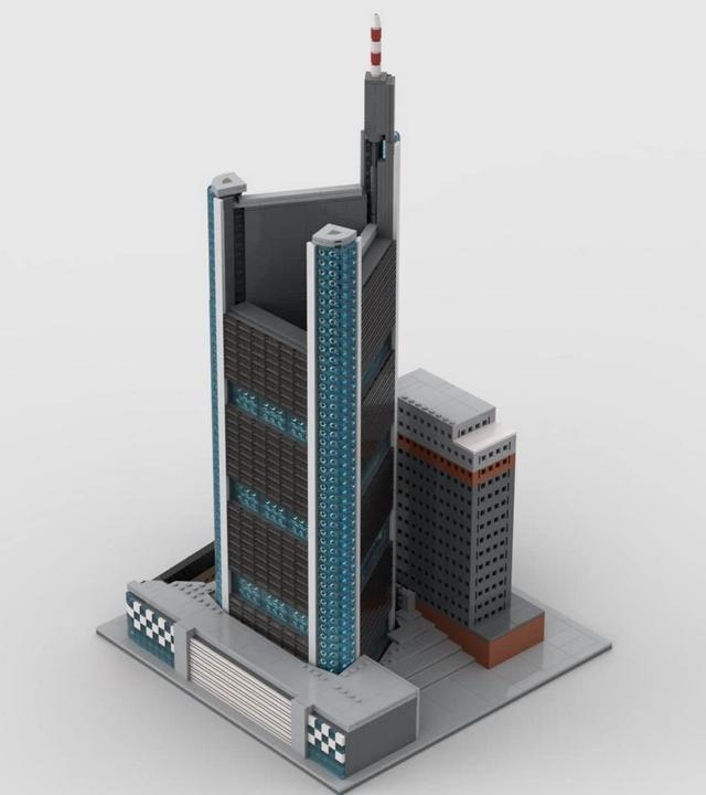 Actual product image Blue Brixx Pro 102711 Commerzbank Tower
