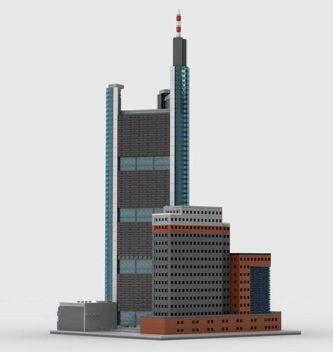 Actual product image Blue Brixx Pro 102711 Commerzbank Tower