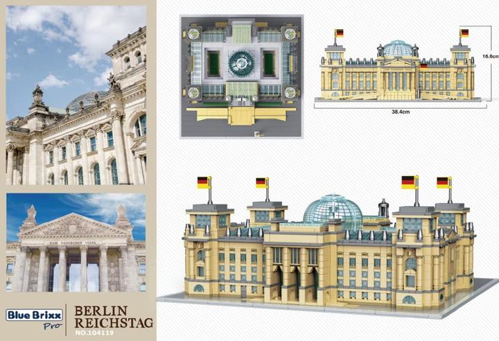 Image du produit Blue Brixx 104119 Reichstag Berlin