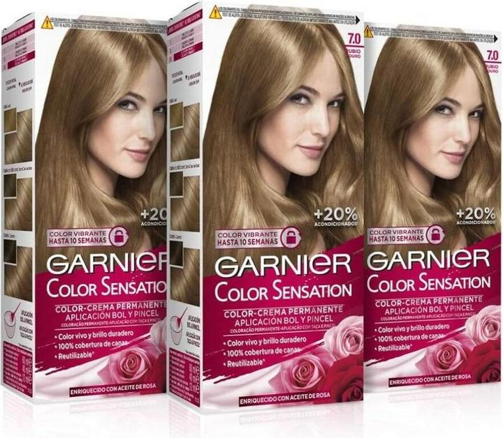Produktbild Garnier COLOR SENSATION #7,1 rubio diamante (7,1 rubio diamante)
