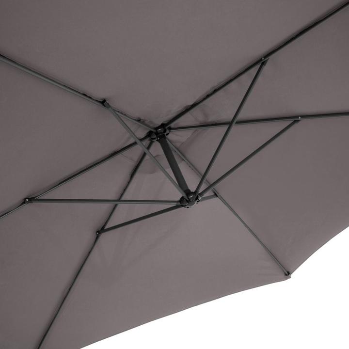Produktbild tectake Sonnenschirm Ciccio mit Schutzhülle (3.50 m)