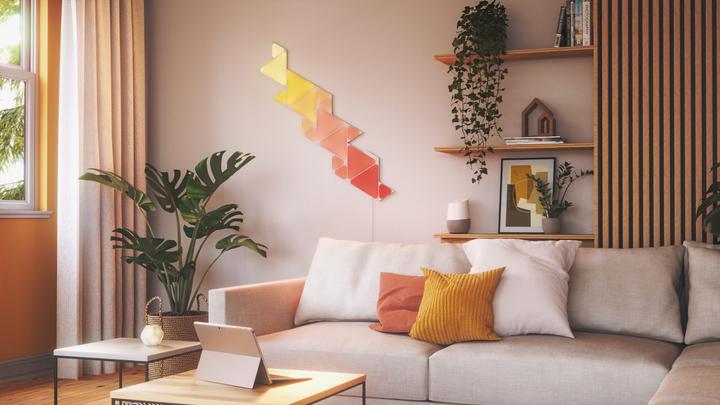 Actual product image Nanoleaf Shapes Mini Triangles Expansion Pack, 10 pcs. (200 lm)
