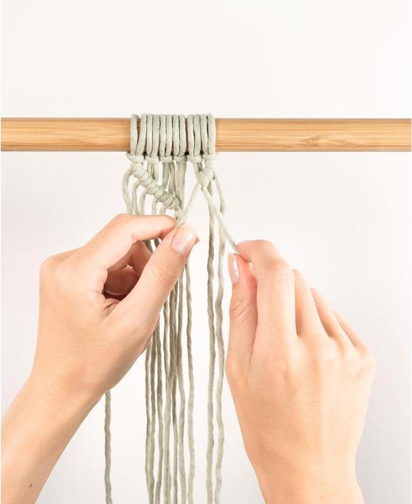 Actual product image Folia Craft set macramé Urban Jungle