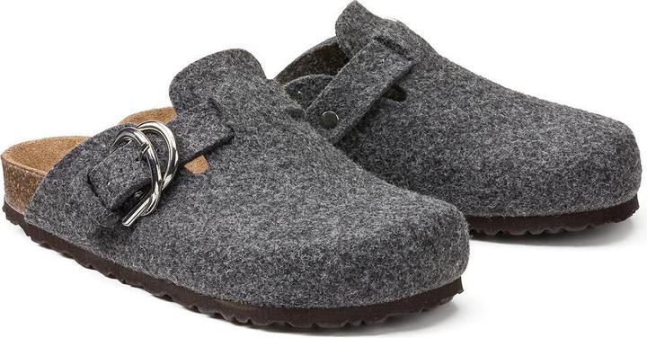 Actual product image La Redoute Collections Felt slippers (37)