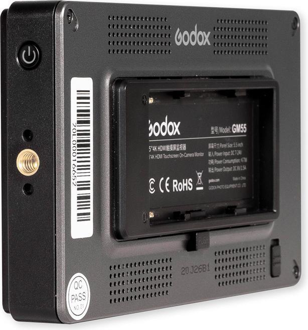 Actual product image Godox 5,5 HDMI Touchscreen On-camera Monitor 4K (5.50", Full HD)