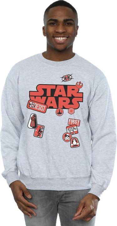 Produktbild Star Wars The Last Jedi Badges Sweatshirt (XL)