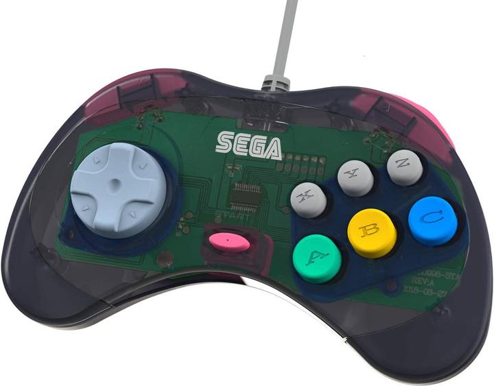 Produktbild retro-bit SEGA Saturn Pad Grey