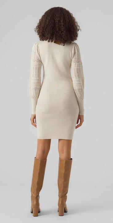Produktbild Vero Moda VMFELIPA LS HIGHNECK DRESS GA Strickkleid (XXL)