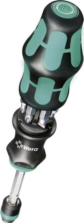 Actual product image Wera Kraftform Kompakt 20 (1.0 x 5.5 mm / 1.2 x 6.5 mm / PZ 1 / PZ 2 / PH 1 / PH 2)