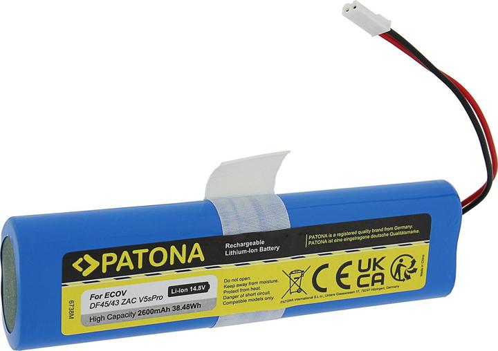 Produktbild Patona Akku Ecovacs DF45/43 ZACO V5sPro