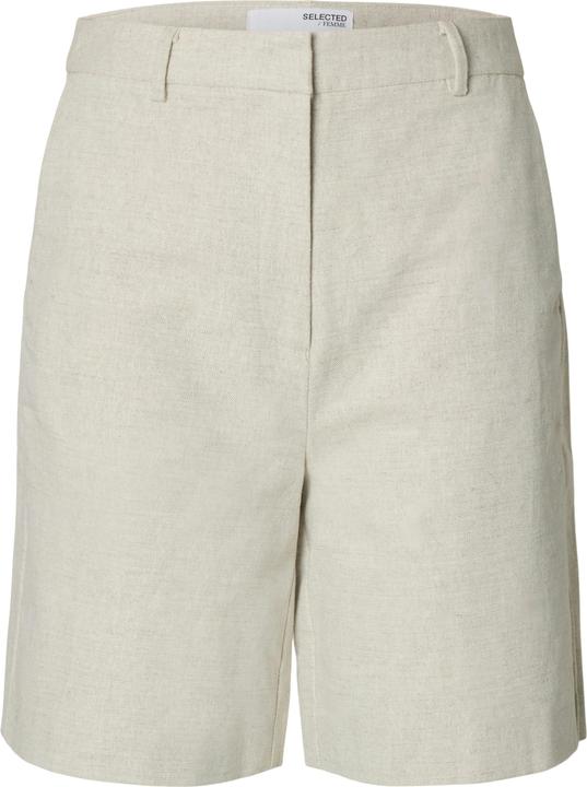 Produktbild Selected Femme Extra Wide Fit Shorts aus Leinengemisch (40)