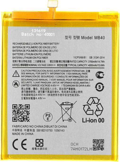Produktbild OEM MPS Akku MB40 für Motorola Edge 20