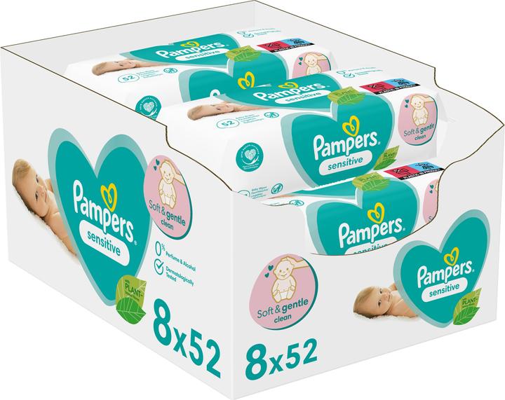 Produktbild Pampers Sensitive (416 Stück)