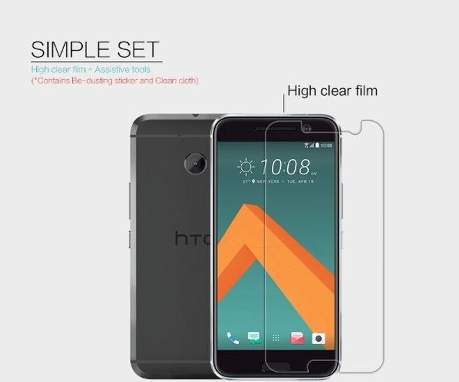 Actual product image Nillkin Super Clear (1 Piece, HTC 10, HTC 10 Lifestyle)