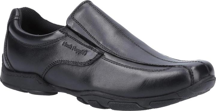 Image du produit Hush Puppies Chaussures d'uniforme scolaire pour garçons Elijah Senior en cuir (29)