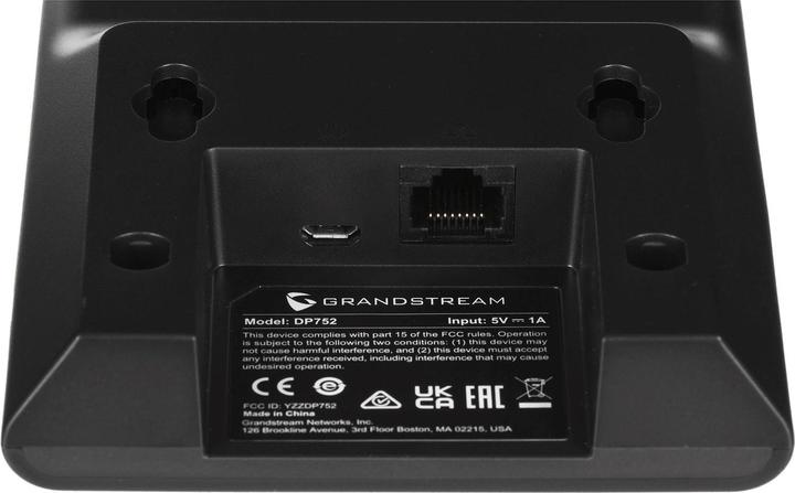 Actual product image Grandstream DP752 DECT IP base station