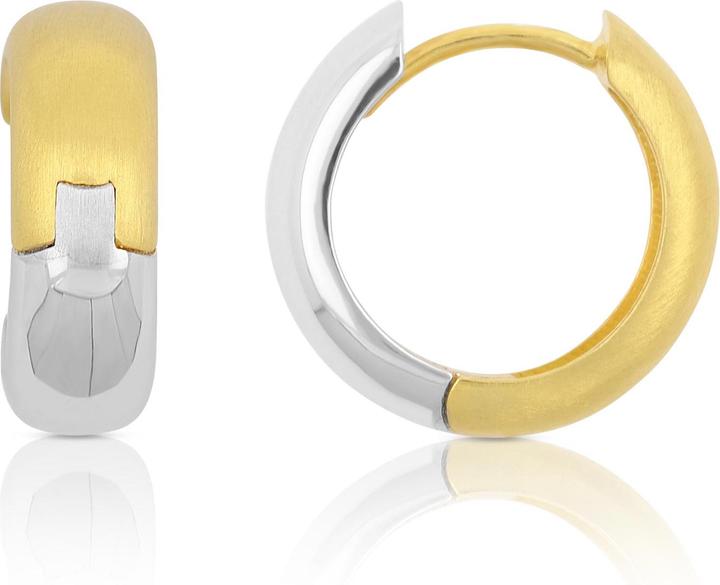 Muau Creolen (750/18K Gelbgold)