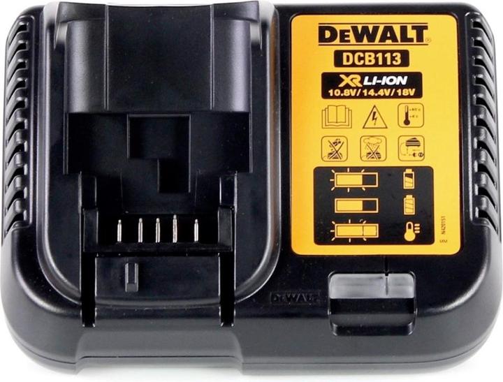 Produktbild DeWalt DCB 113 P2 Akku Starter Set 18V mit 2x DCB184 Akku 5,0Ah + Ladegerät (18 V)