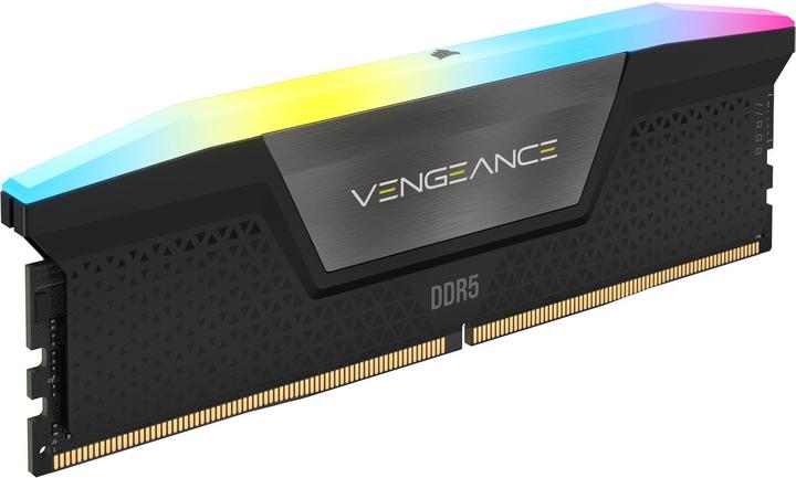 Immagine prodotto Corsair KIT DDR5 64GB PC 6400 CL32 (4x16GB) VENGEANCE RGB B al dettaglio (4 x 16GB, 6400 MHz, RAM DDR5, DIMM)