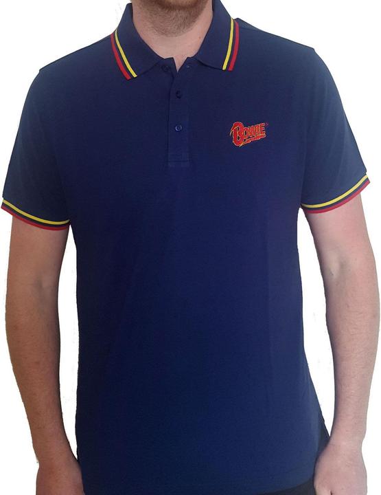 David Bowie Poloshirt Logo