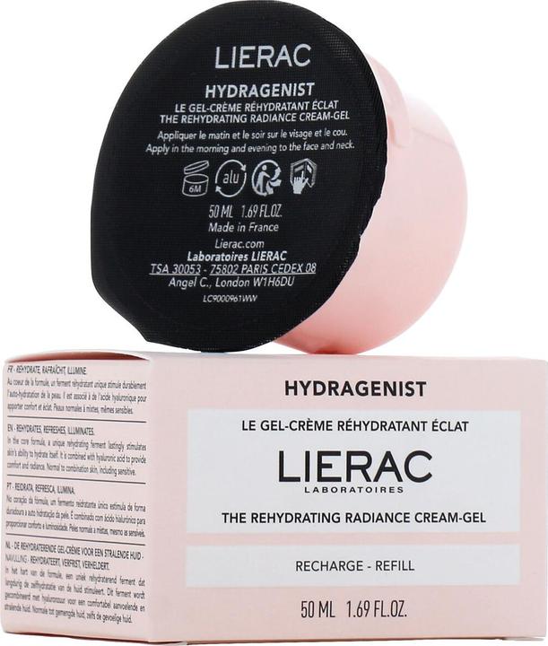 Produktbild Lierac Hydragenist The Rehydrating Radiance Cream-Gel Refill (50 ml, Gesichtsgel)