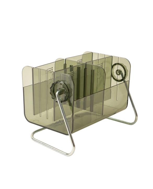 Actual product image Esmée Verstellbarer Acryl Organizer im Retro Look, Grün