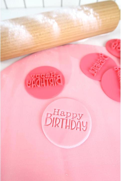 Immagine prodotto Cut my Cookies Timbro testo di buon compleanno