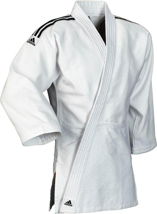 Produktbild adidas Judo-Anzug "Training" weiss/schwarze Streifen, J500 (140)