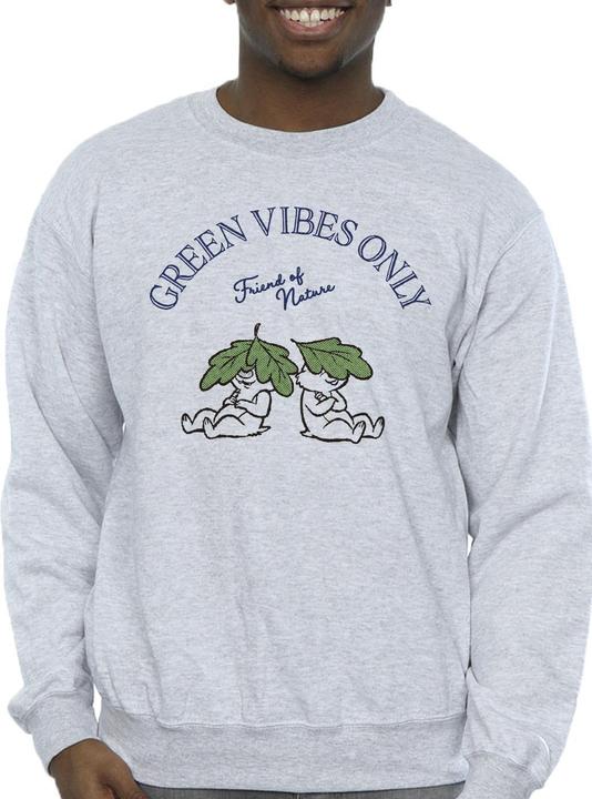 Image du produit Disney - Sweat CHIP 'N DALE GREEN VIBES ONLY - Homme (XL)